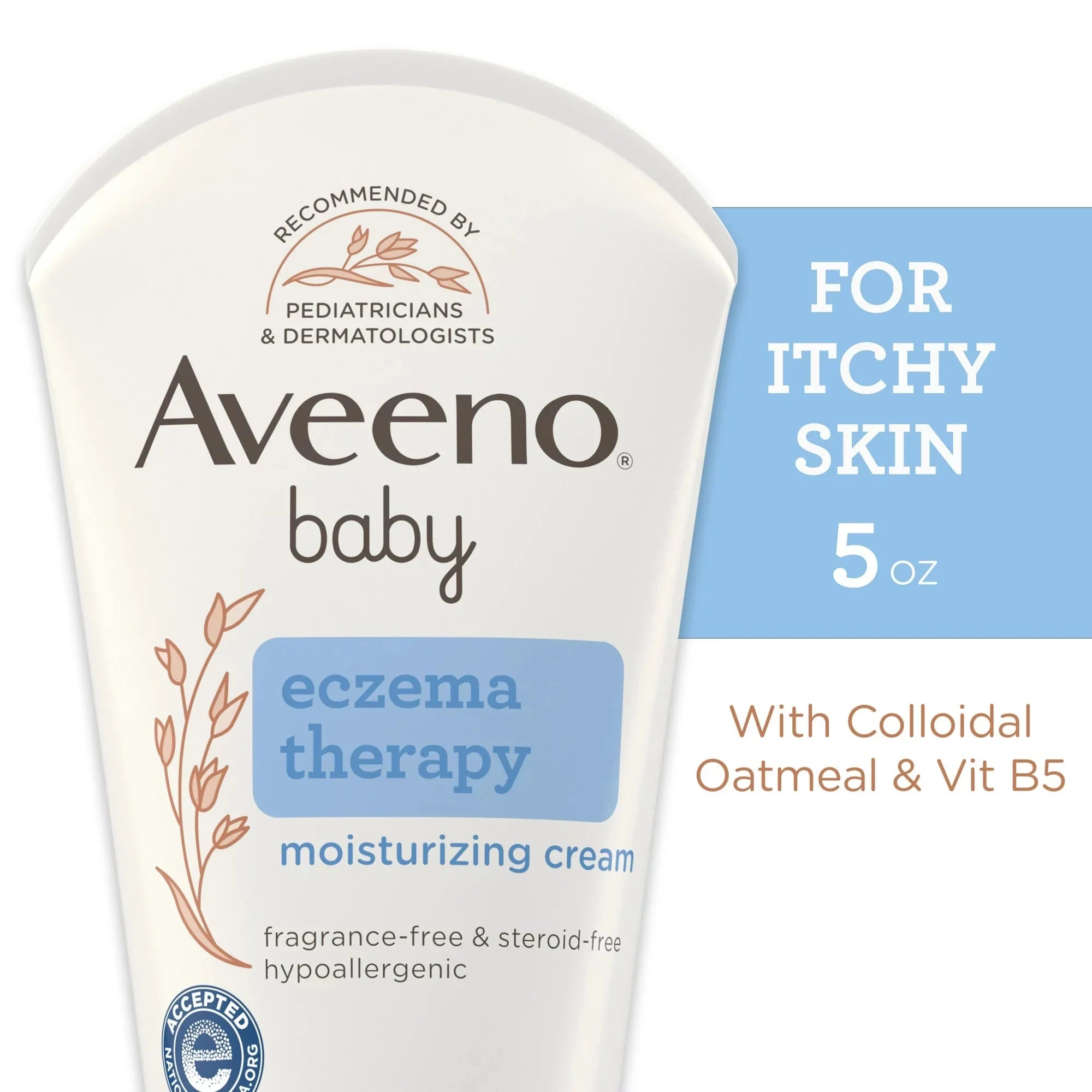 Wholesale prices with free shipping all over United States Aveeno Baby Eczema Therapy Moisturizing Cream Body Lotion with Oatmeal, 5 oz - Steven Deals