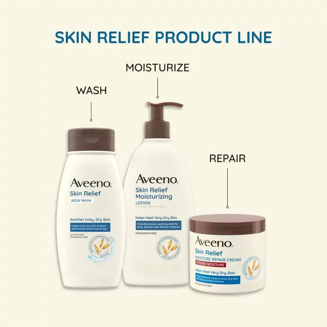 Wholesale prices with free shipping all over United States Aveeno Skin Relief Moisturizing Body Wash, Soap Free for Sensitive Skin, Fragrance Free Shower Gel, 33 oz - Steven Deals