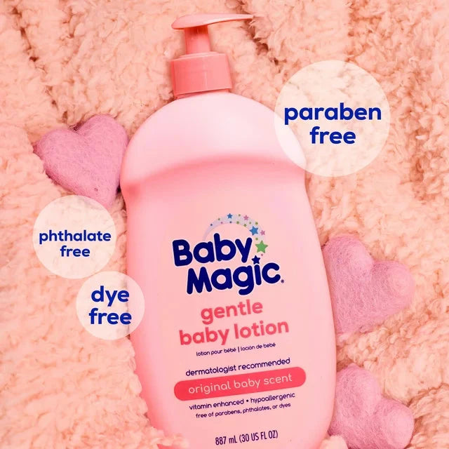 Wholesale prices with free shipping all over United States Baby Magic Gentle Baby Lotion, Original Baby Scent, Hypoallergenic, 30 oz. - Steven Deals