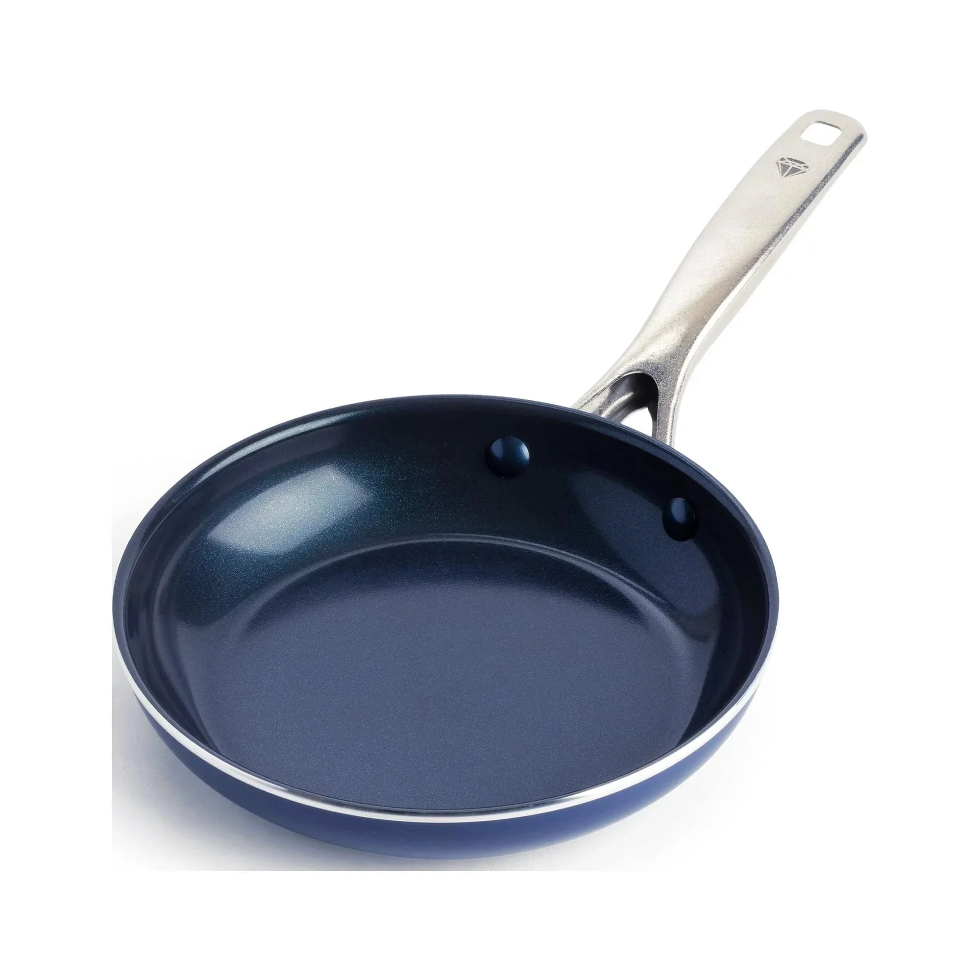 Wholesale prices with free shipping all over United States Blue Diamond Ceramic Nonstick Fry Pan/Skillet, 8 Inch Frypan - Steven Deals