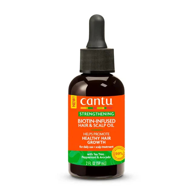 Wholesale prices with free shipping all over United States Cantu Biotin-Infused Strengthening Hair & Scalp Oil, 2 fl oz - Steven Deals