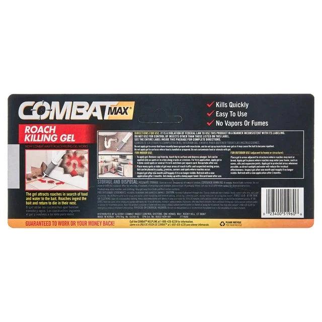 Wholesale prices with free shipping all over United States Combat Max Roach Killing Gel for Indoor and Outdoor Use, 1 Syringe, 2.1 Ounces - Steven Deals