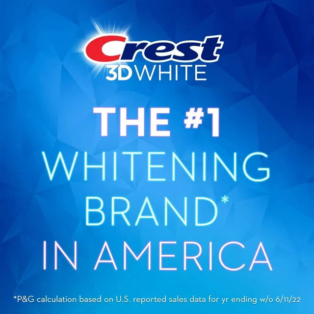 Wholesale prices with free shipping all over United States Crest 3D White Advanced Glam White Whitening Toothpaste, 3.8 oz, 2 Count - Steven Deals