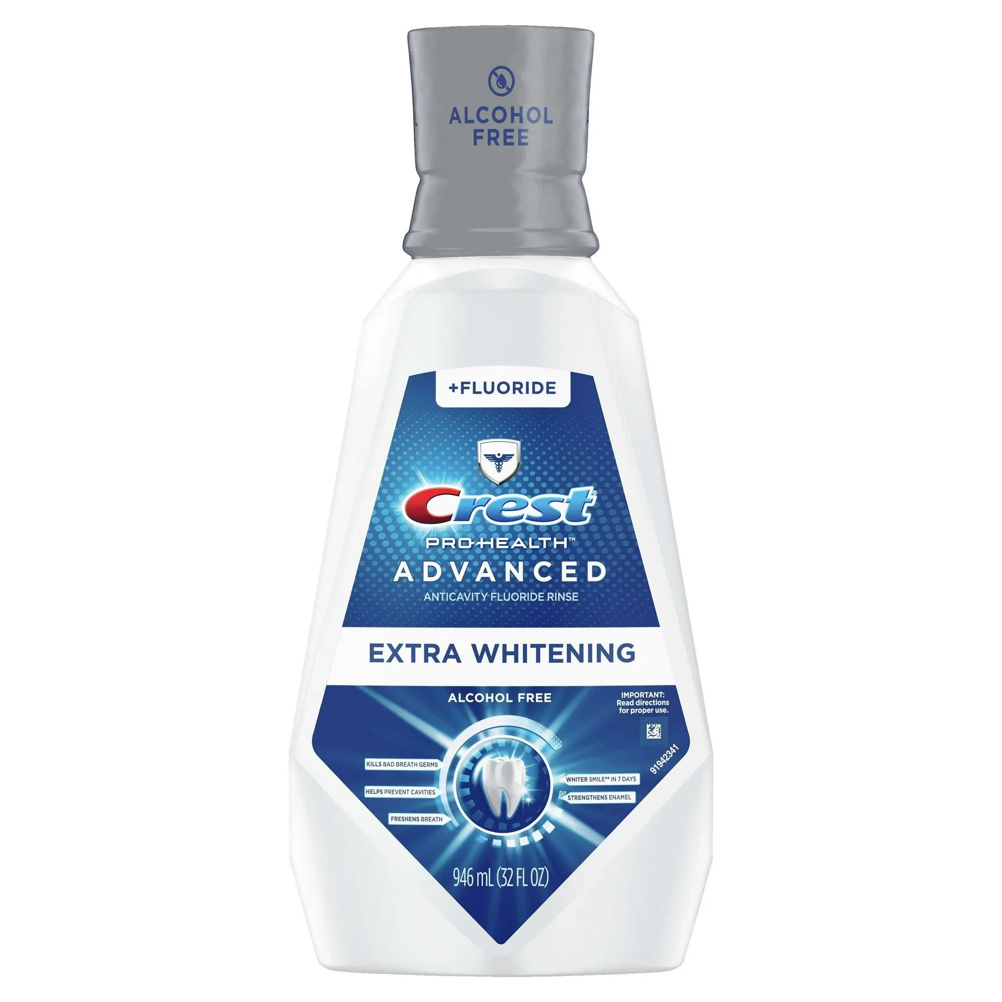 Wholesale prices with free shipping all over United States Crest Pro Health Advanced Mouthwash, Alcohol Free, Mint, 32 fl oz - Steven Deals