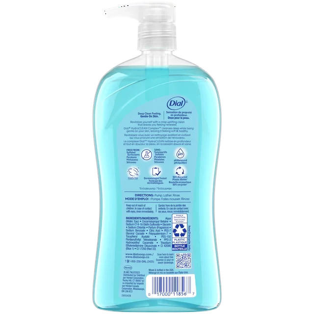 Wholesale prices with free shipping all over United States Dial Body Wash, Refresh & Renew Spring Water, 32 fl oz - Steven Deals