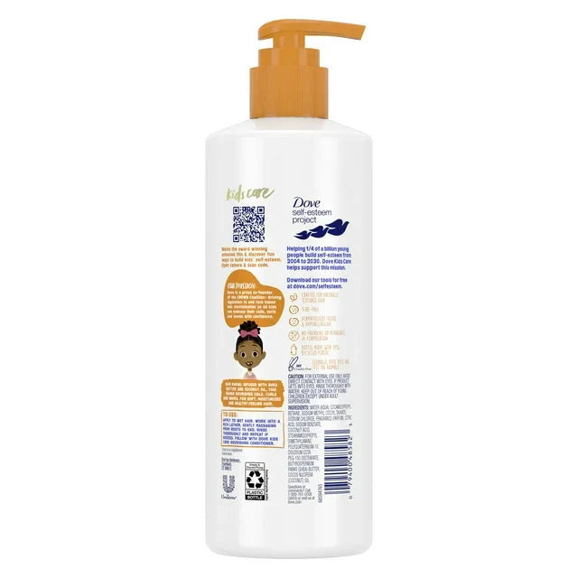 Wholesale prices with free shipping all over United States Dove Hair Love Moisturizing Kids Daily Shampoo with Shea Butter and Coconut Oil, 17.5 fl oz - Steven Deals