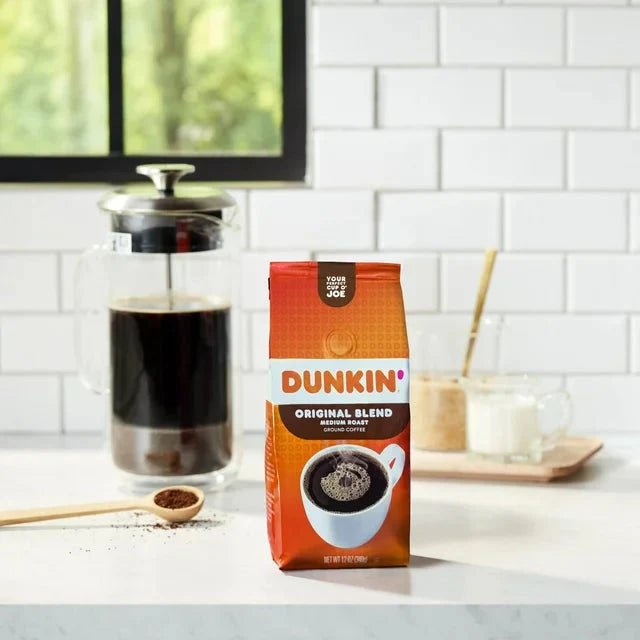 Wholesale prices with free shipping all over United States Dunkin Original Blend Coffee, Medium Roast Coffee, 12 Oz Bag - Steven Deals