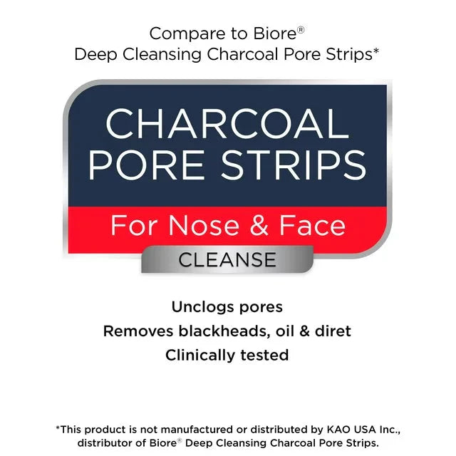 Wholesale prices with free shipping all over United States Equate Beauty Charcoal Pore Strips for Nose & Face Combo Pack, 14 Count - Steven Deals
