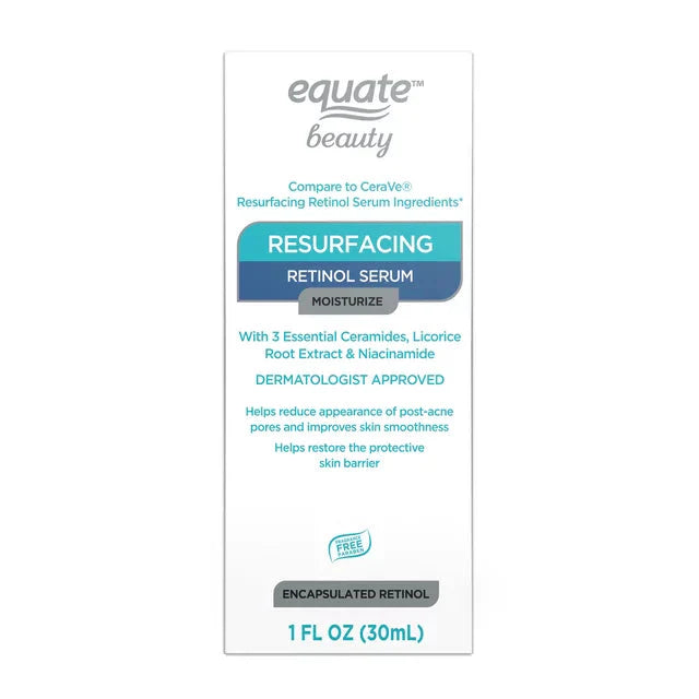 Wholesale prices with free shipping all over United States Equate Beauty Resurfacing Retinol Serum, 1 oz - Steven Deals