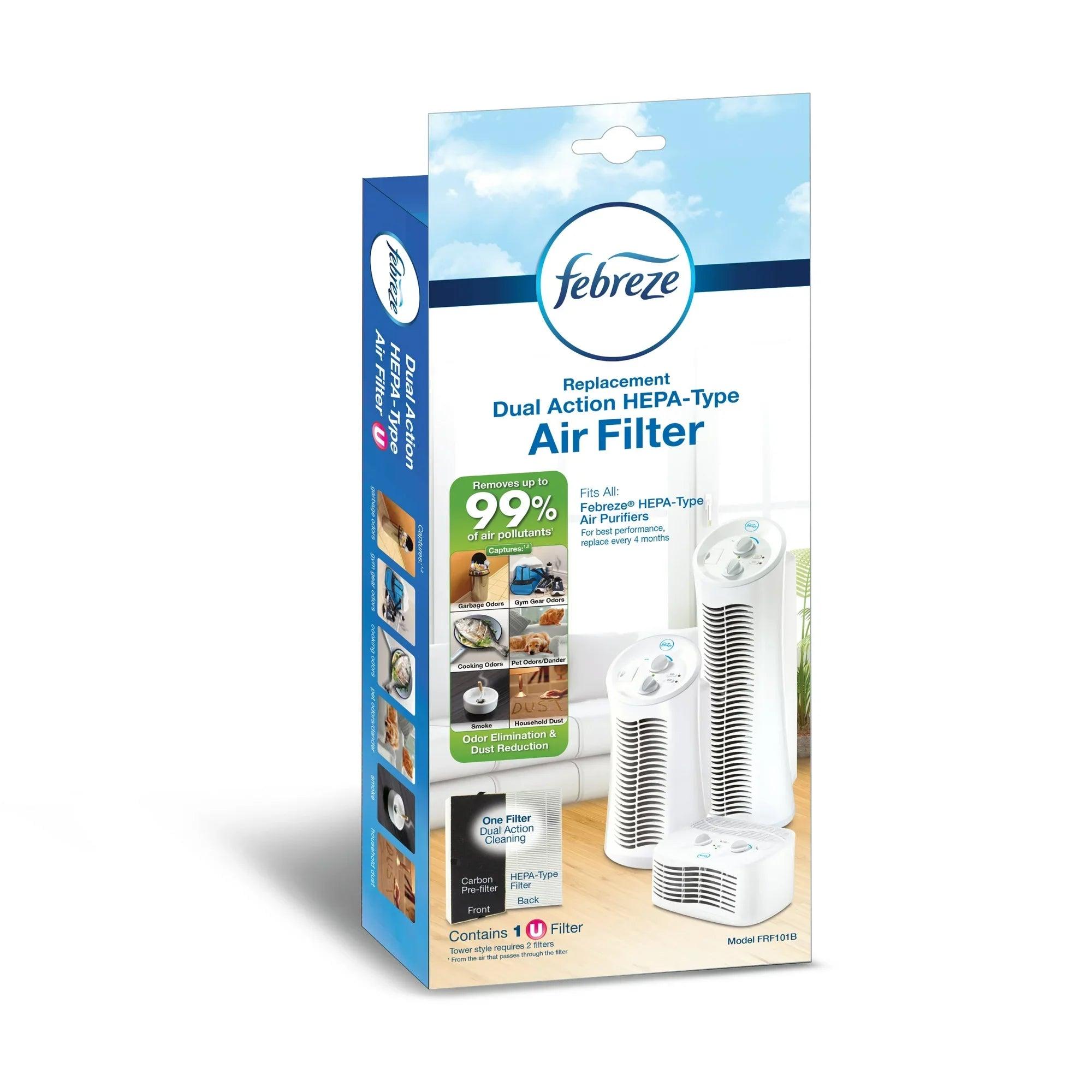 Wholesale prices with free shipping all over United States Febreze Dual Action HEPA-Type Filter, 4.9