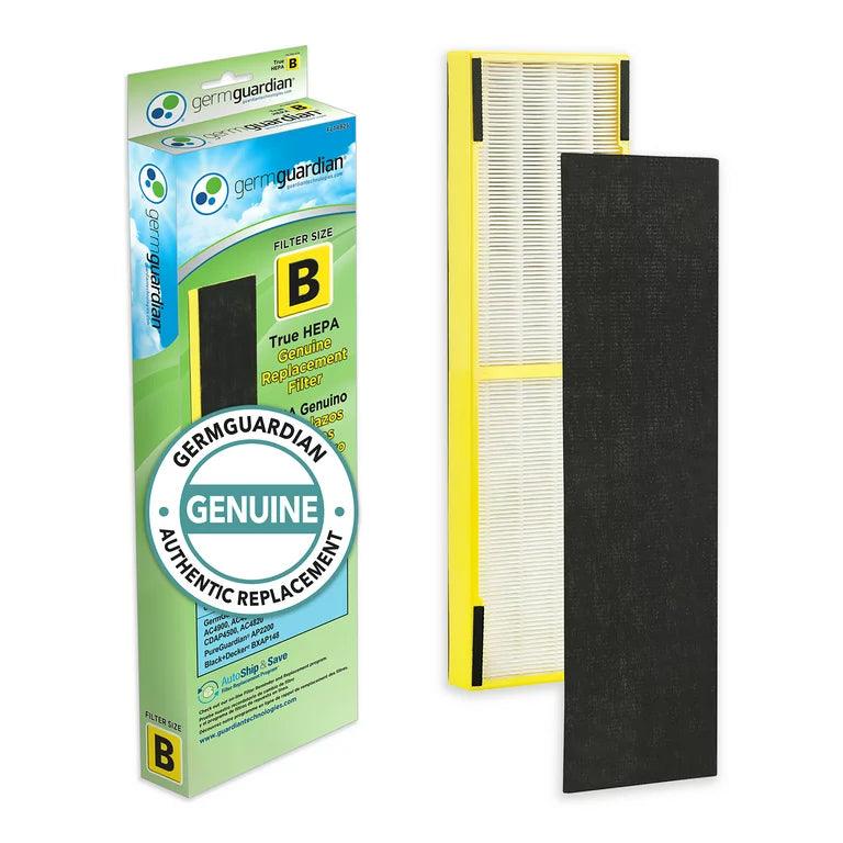 Wholesale prices with free shipping all over United States GermGuardian Filter B True HEPA Pure Genuine Replacement Filter for Air Purifiers, FLT4825 - Steven Deals