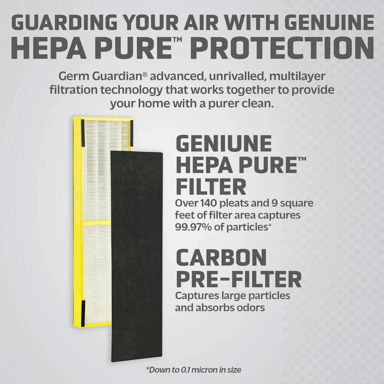Wholesale prices with free shipping all over United States GermGuardian Filter B True HEPA Pure Genuine Replacement Filter for Air Purifiers, FLT4825 - Steven Deals