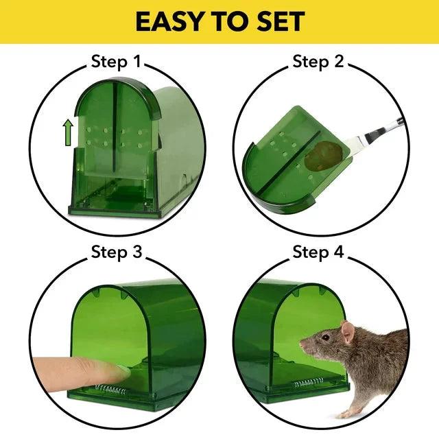 Wholesale prices with free shipping all over United States Harris Reusable Catch & Release Humane Mouse Trap, 1 Trap - Steven Deals