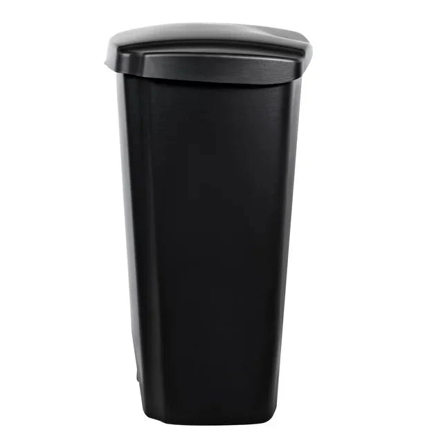 Wholesale prices with free shipping all over United States Hefty 12.1 Gallon Trash Can, Plastic Step On Kitchen Trash Can, Black - Steven Deals