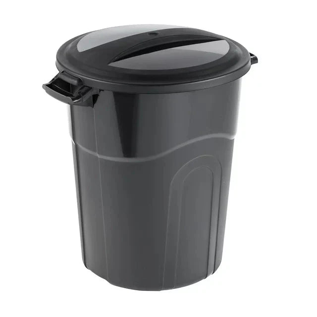 Wholesale prices with free shipping all over United States Hyper Tough 20 Gallon Heavy Duty Plastic Garbage Can, Included Lid, Black - Steven Deals