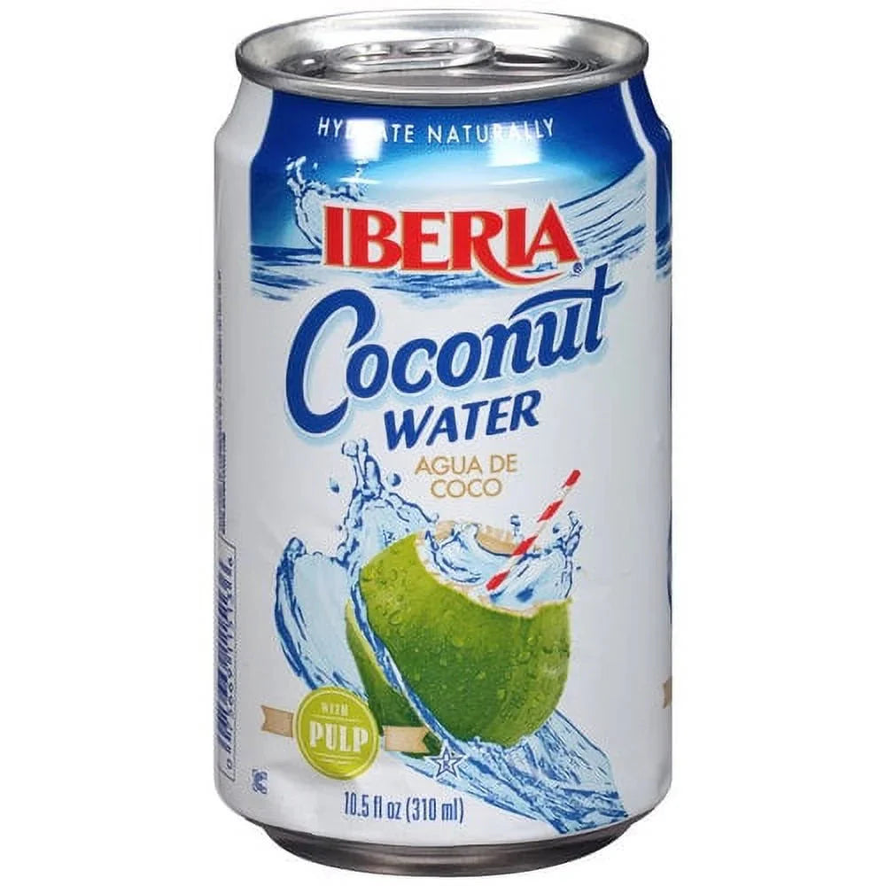 Wholesale prices with free shipping all over United States Iberia Coconut Water with Pulp, 10.5 fl oz - Steven Deals