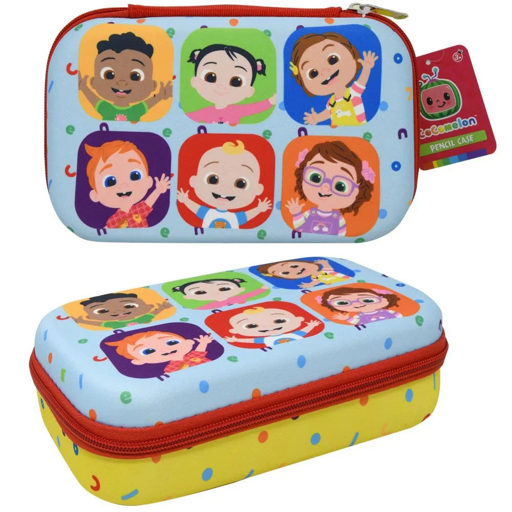 Wholesale prices with free shipping all over United States Innovative Designs CoComelon Molded Pencil Case - Cute Pencil Case for Boys and Girls, Zippered Pencil Case for Art Supplies and School Pens, Aesthetic Pencil Bag for Markers and Crayons for Ages 3 Up - Steven Deals