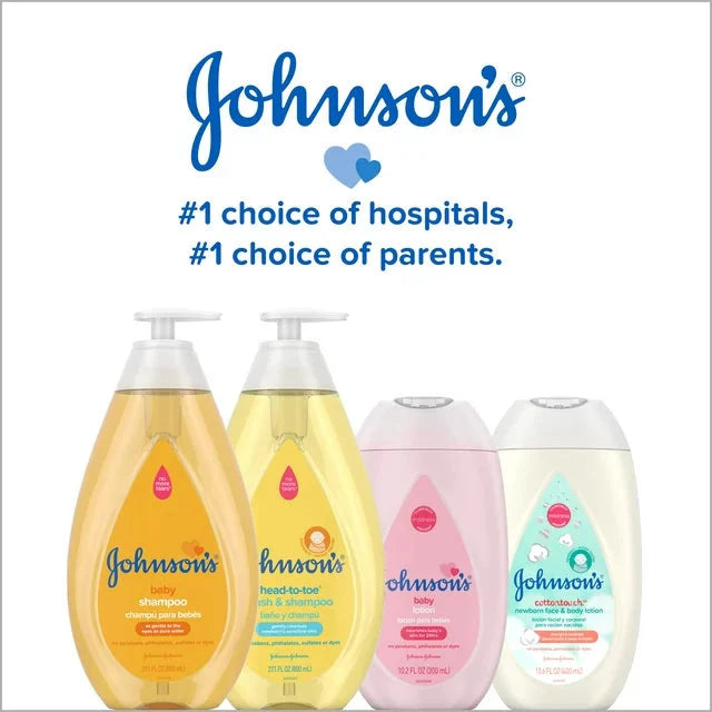 Wholesale prices with free shipping all over United States Johnson's Head-To-Toe Tear Free Baby Body Wash Soap and Shampoo, 27.1 oz - Steven Deals
