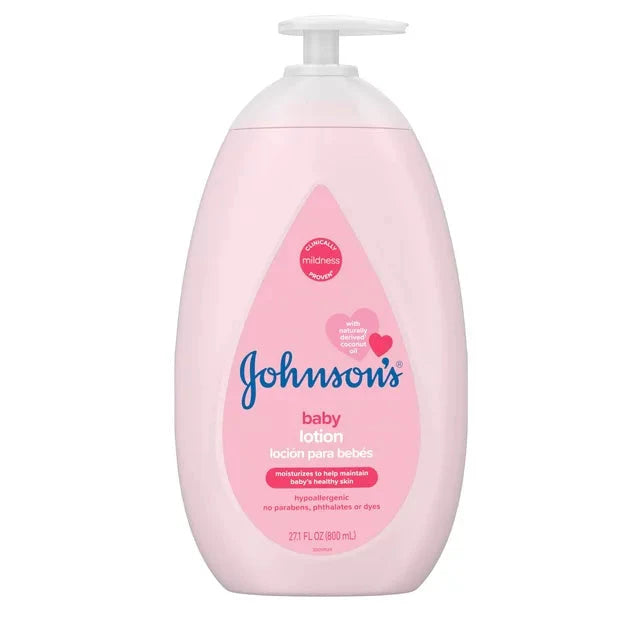 Wholesale prices with free shipping all over United States Johnson's Moisturizing Pink Baby Body Lotion with Coconut Oil, 27.1 oz - Steven Deals