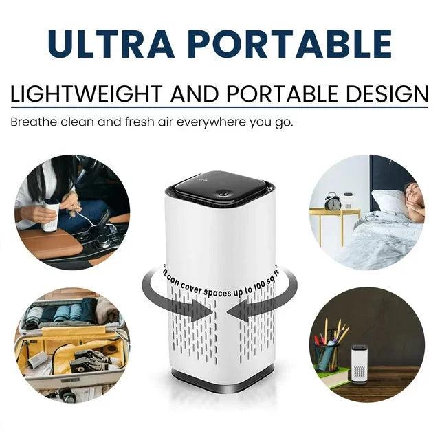 Wholesale prices with free shipping all over United States Kiki Pure Mini A1 HEPA USB-C Powered Air Purifier - Steven Deals