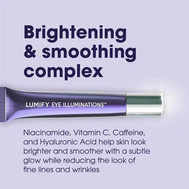 Wholesale prices with free shipping all over United States LUMIFY Eye Illuminations Hydra-Gel Brightening Eye Cream, Clinically Proven & Hypoallergenic, 15 g - Steven Deals