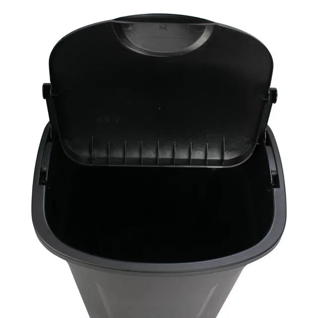 Wholesale prices with free shipping all over United States Mainstays 11 Gallon Trash Can, Plastic Lift Top Kitchen Trash Can, Black - Steven Deals