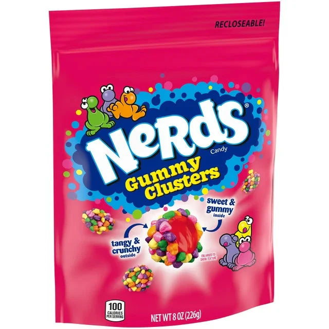 Wholesale prices with free shipping all over United States Nerds Gummy Clusters Rainbow 8 Oz - Steven Deals