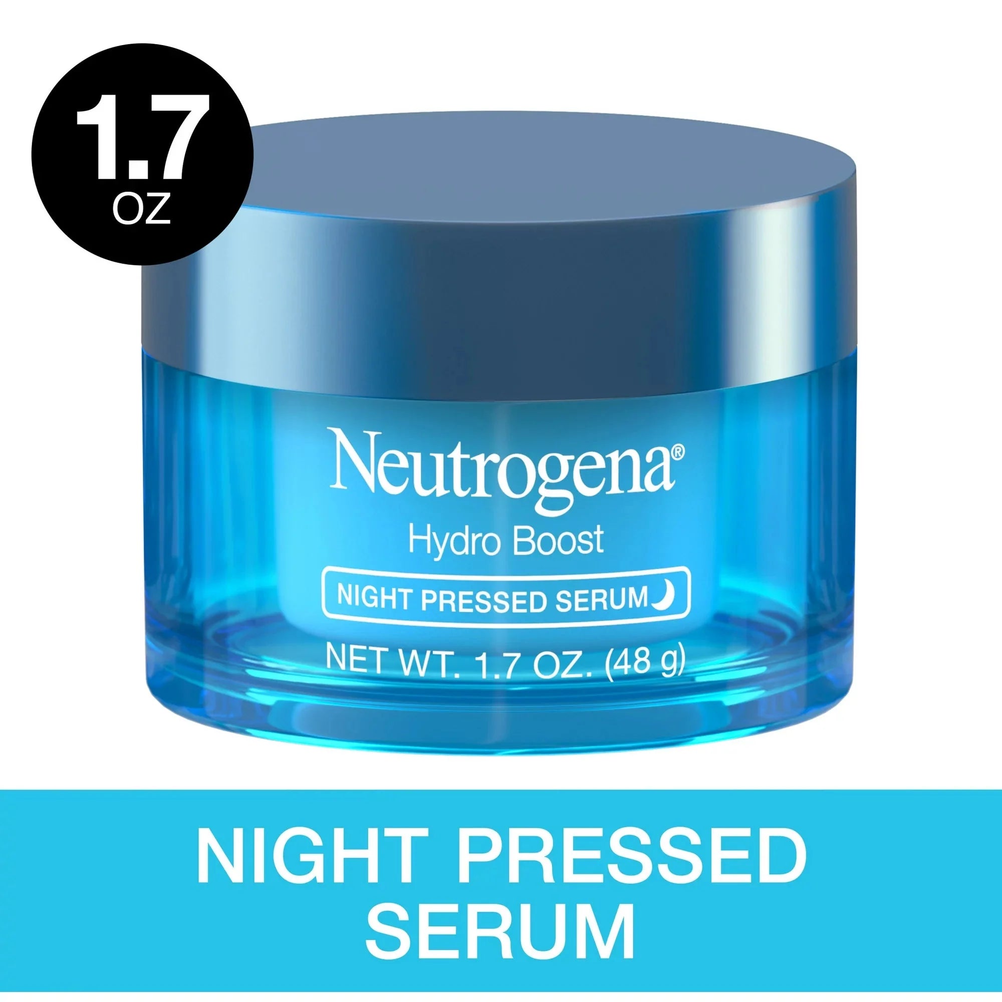 Wholesale prices with free shipping all over United States Neutrogena Hydro Boost Hyaluronic Acid Pressed Night Serum, 1.7 oz - Steven Deals