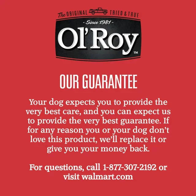 Wholesale prices with free shipping all over United States Ol' Roy Triple Flavor Kabobs Rawhide Chews Dry for All Dogs, 24 oz - Steven Deals
