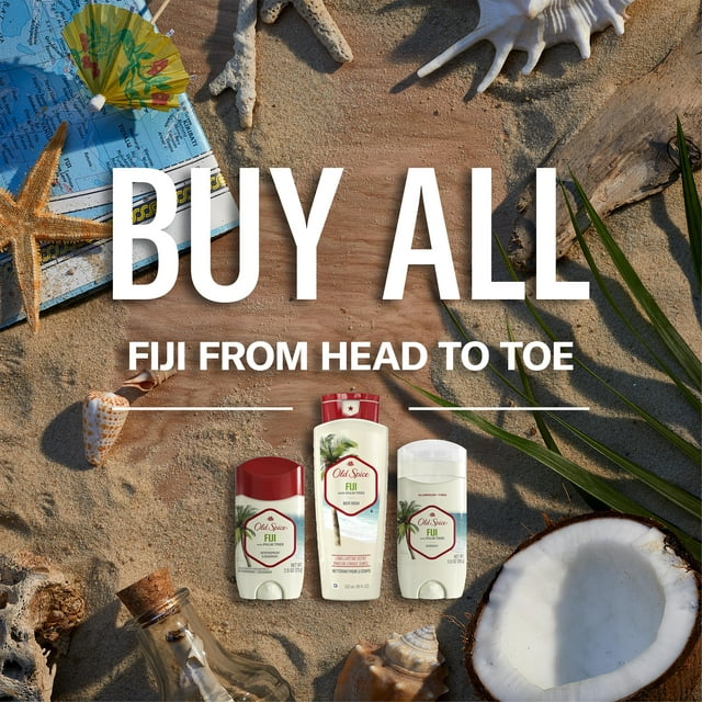 Wholesale prices with free shipping all over United States Old Spice Men's Body Wash Fiji with Palm Tree, 30 fl oz - Steven Deals