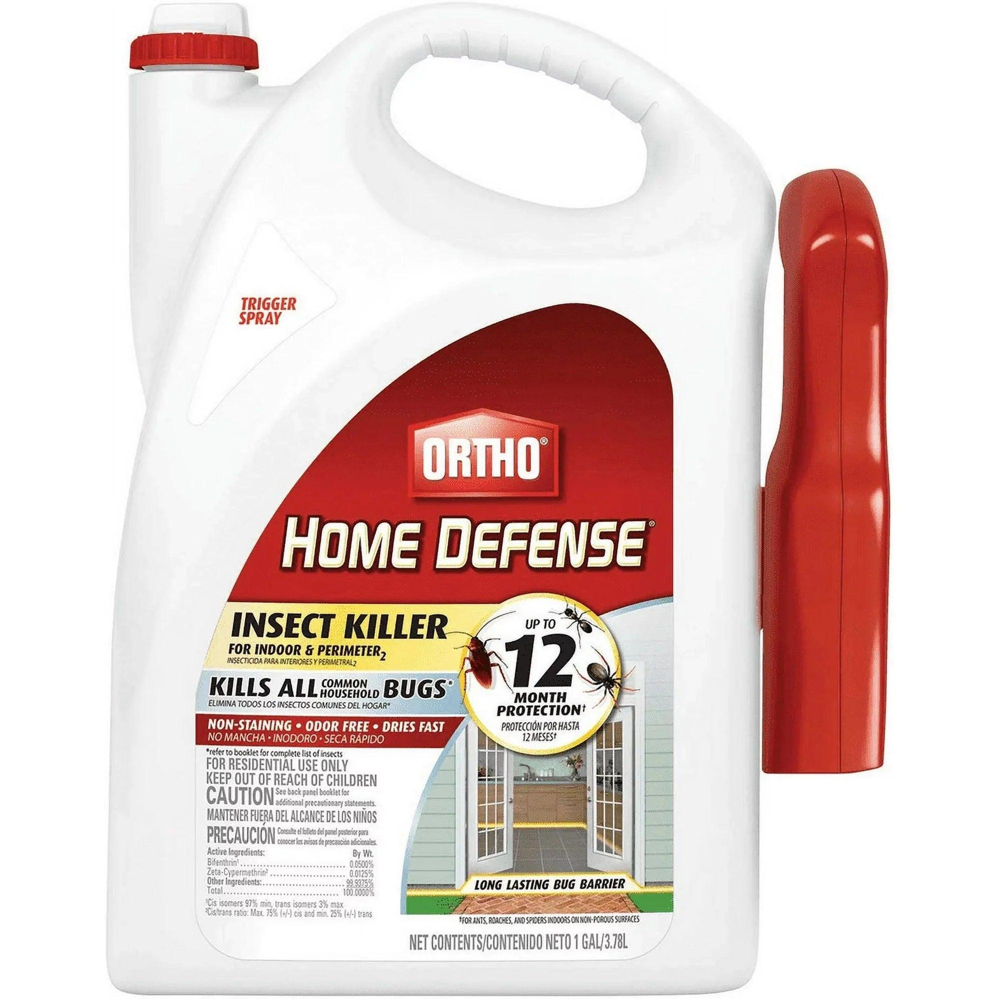 Wholesale prices with free shipping all over United States Ortho Home Defense Insect Killer for Indoor & Perimeter2, Controls Ants, Roaches, and More, 1 gal. - Steven Deals