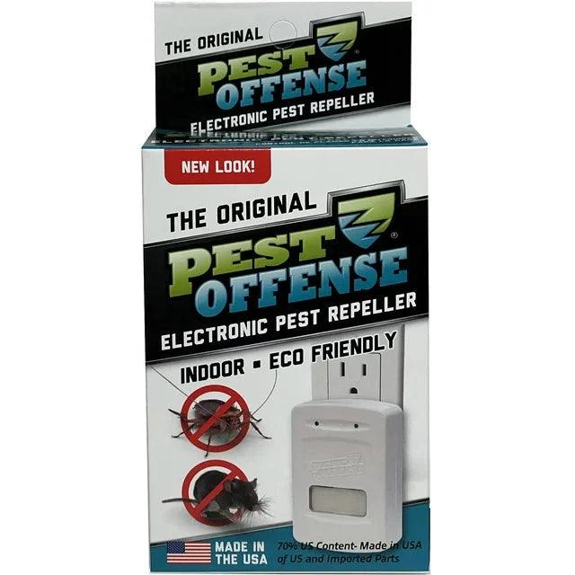 Wholesale prices with free shipping all over United States PEST OFFENSE Electronic Pest Repeller, Indoor Pest Control, Effective for Roaches & Mice, 1 per Level of the Home, 1 Ct. - Steven Deals