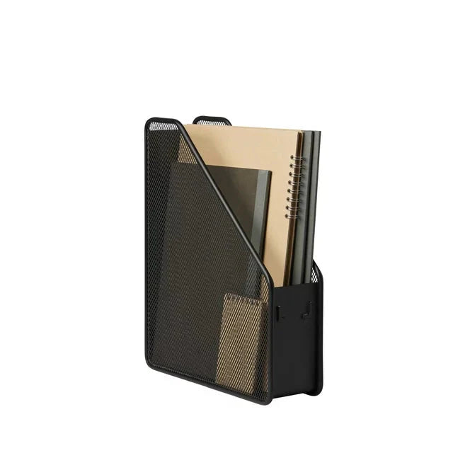 Wholesale prices with free shipping all over United States Pen+Gear, File Organizers, Metal Mesh Magazine File Holder, Black, One Compartment - Steven Deals
