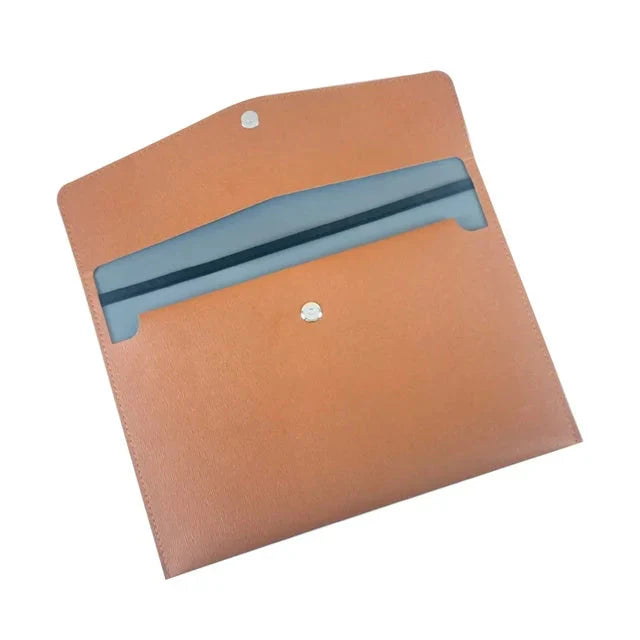 Wholesale prices with free shipping all over United States Pen+Gear Leatherette Document Holder with Magnet Closure, File Organizers, 1 Count per Pack - Steven Deals