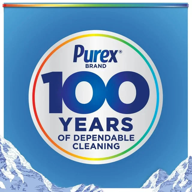 Wholesale prices with free shipping all over United States Purex Liquid Laundry Detergent, Mountain Breeze, 150 Fluid Ounces, 115 Loads - Steven Deals