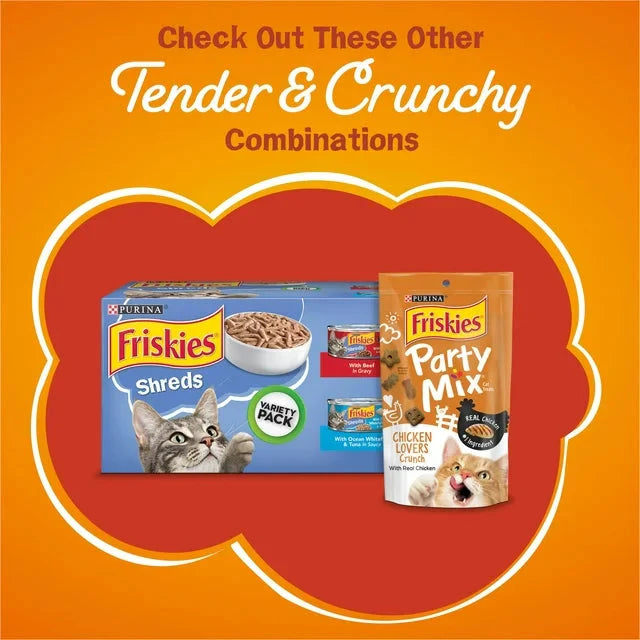 Wholesale prices with free shipping all over United States Purina Friskies Tender and Crunchy Combo Dry Cat Food, 3.15 lb Bag - Steven Deals