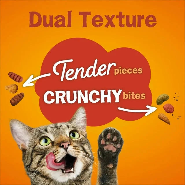 Wholesale prices with free shipping all over United States Purina Friskies Tender and Crunchy Combo Dry Cat Food, 3.15 lb Bag - Steven Deals