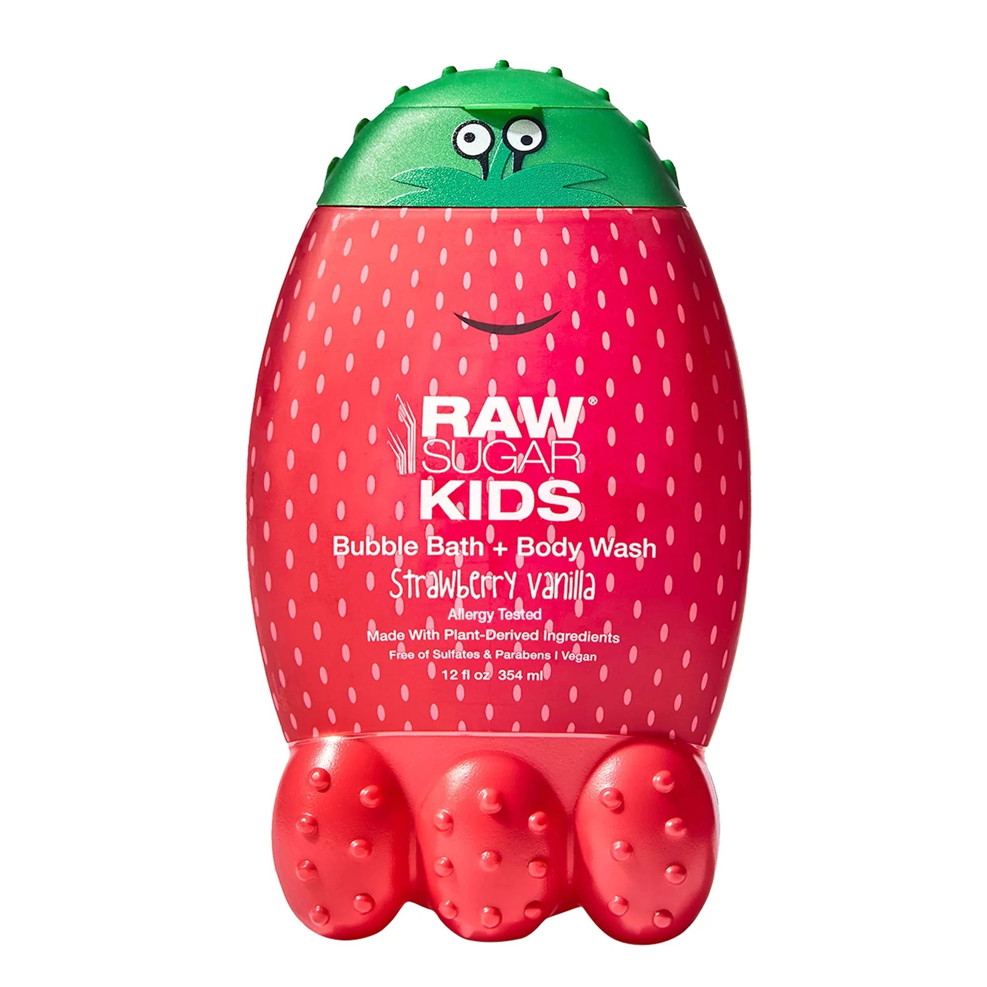 Wholesale prices with free shipping all over United States Raw Sugar Kids 2-in-1 Bubble Bath and Body Wash, Strawberry Vanilla, 12 fl oz - Steven Deals