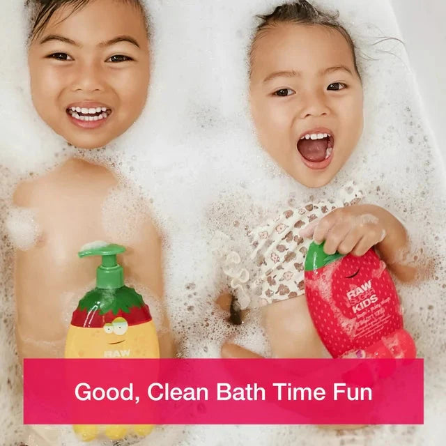 Wholesale prices with free shipping all over United States Raw Sugar Kids 2-in-1 Bubble Bath and Body Wash, Strawberry Vanilla, 12 fl oz - Steven Deals