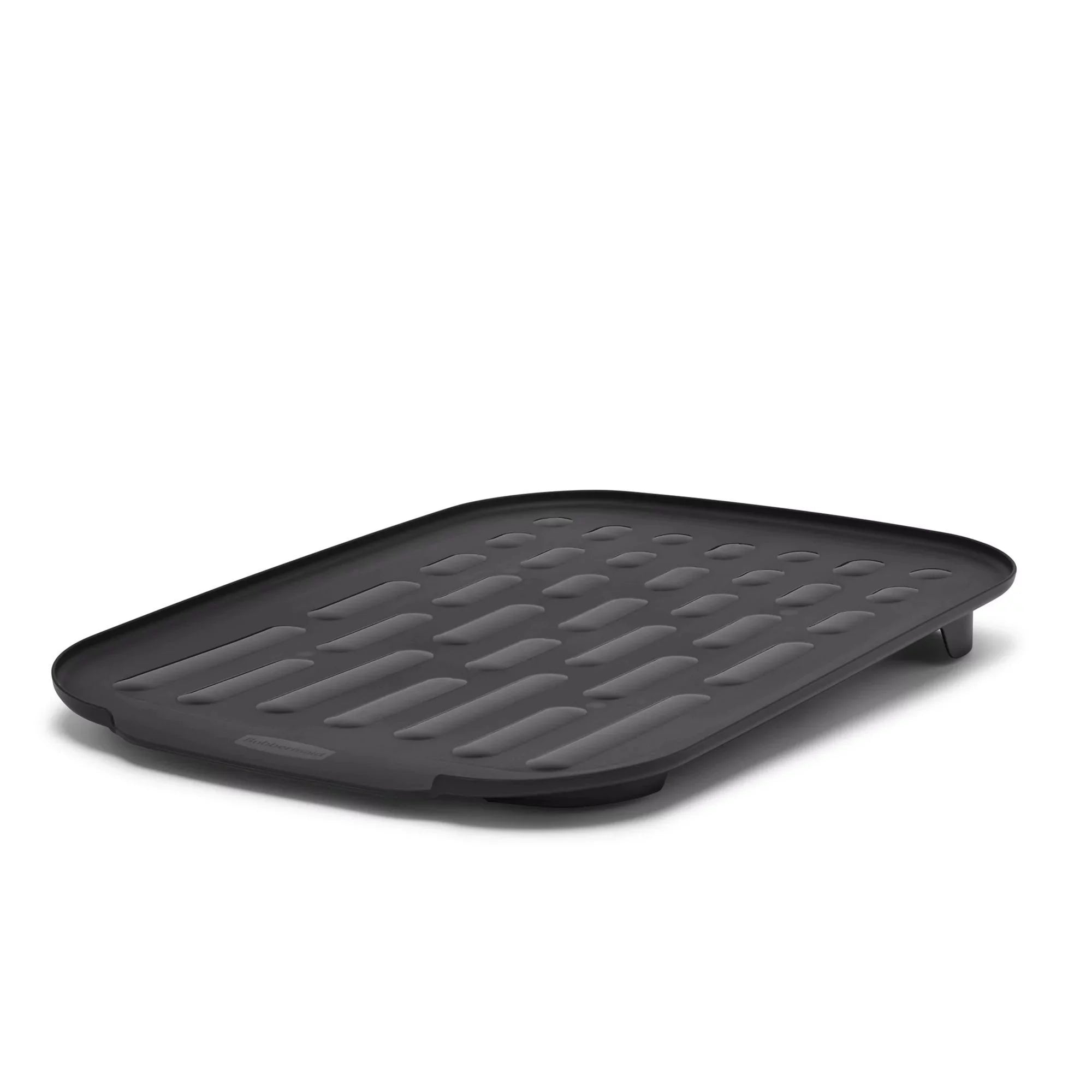 Wholesale prices with free shipping all over United States Rubbermaid Antimicrobial Dish Drain Board, Drying Mat, Large, Raven Grey - Steven Deals