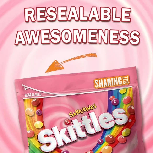 Wholesale prices with free shipping all over United States SKITTLES Smoothies Candy 15.6 oz - Steven Deals