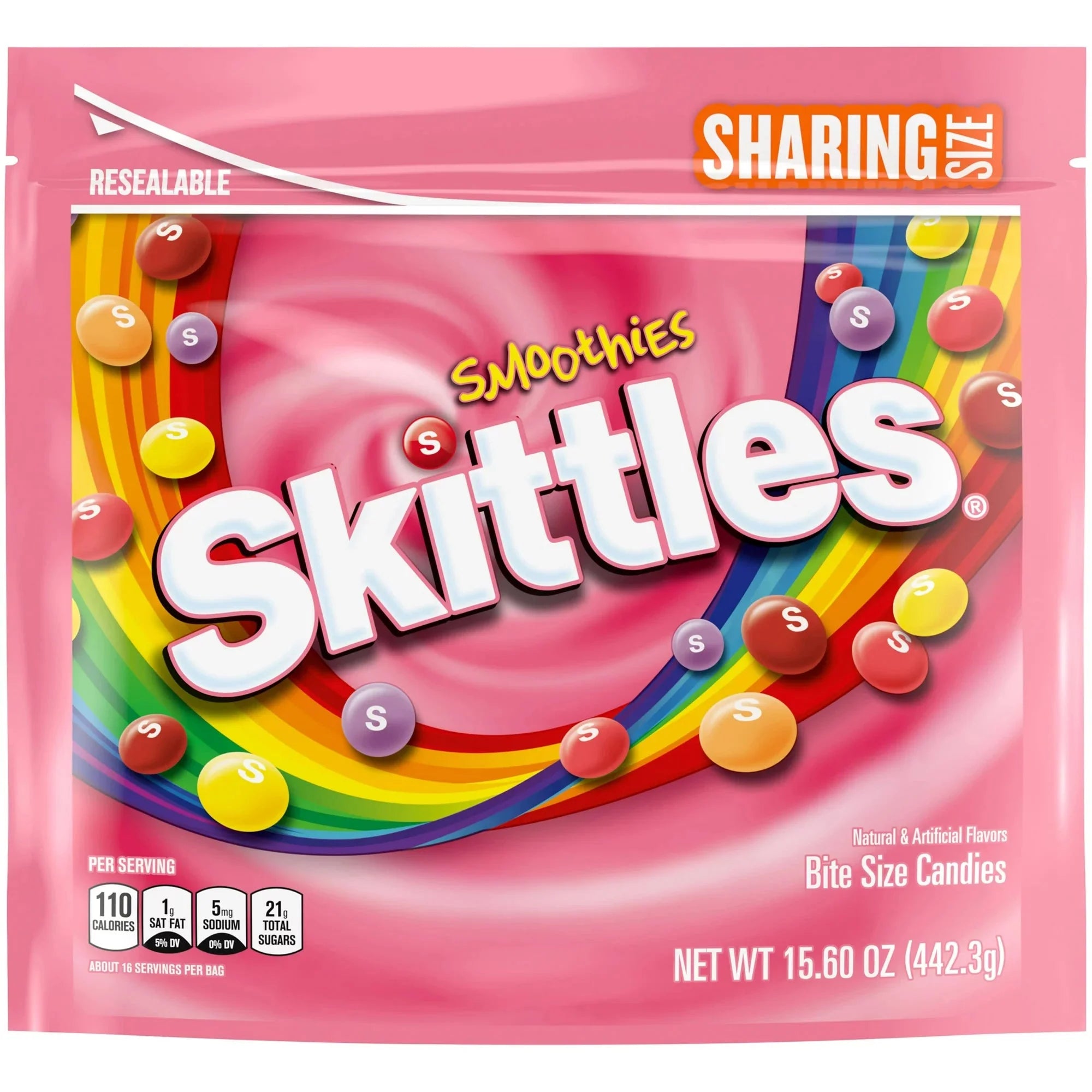 Wholesale prices with free shipping all over United States SKITTLES Smoothies Candy 15.6 oz - Steven Deals