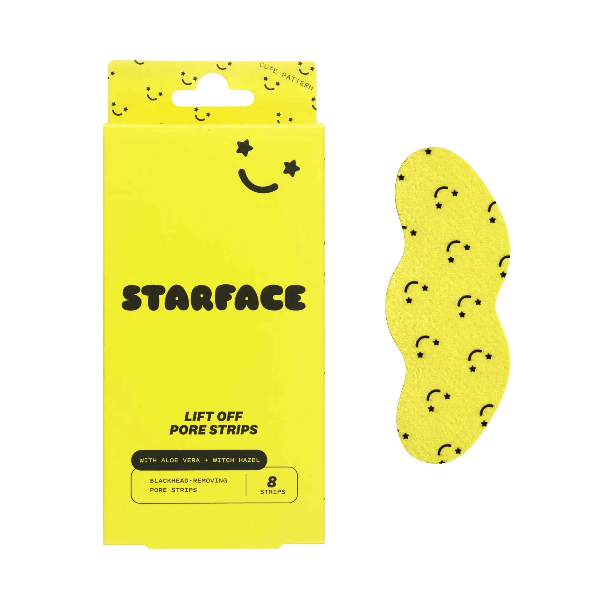 Wholesale prices with free shipping all over United States Starface Lift Off Blackhead Removing Pore Strips 8 Count - Steven Deals