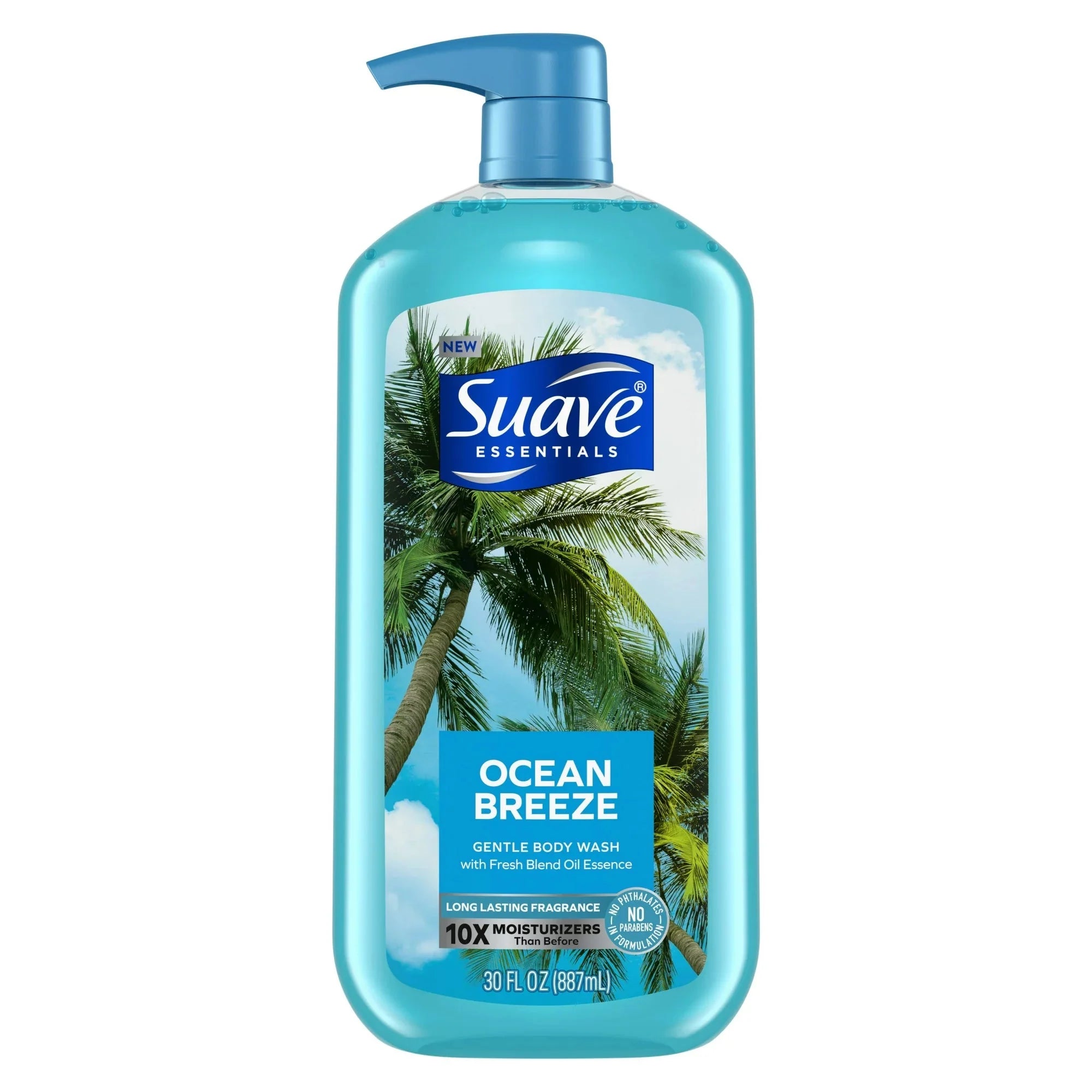 Wholesale prices with free shipping all over United States Suave Essentials Body Wash, Ocean Breeze, All Skin Types 30 oz - Steven Deals