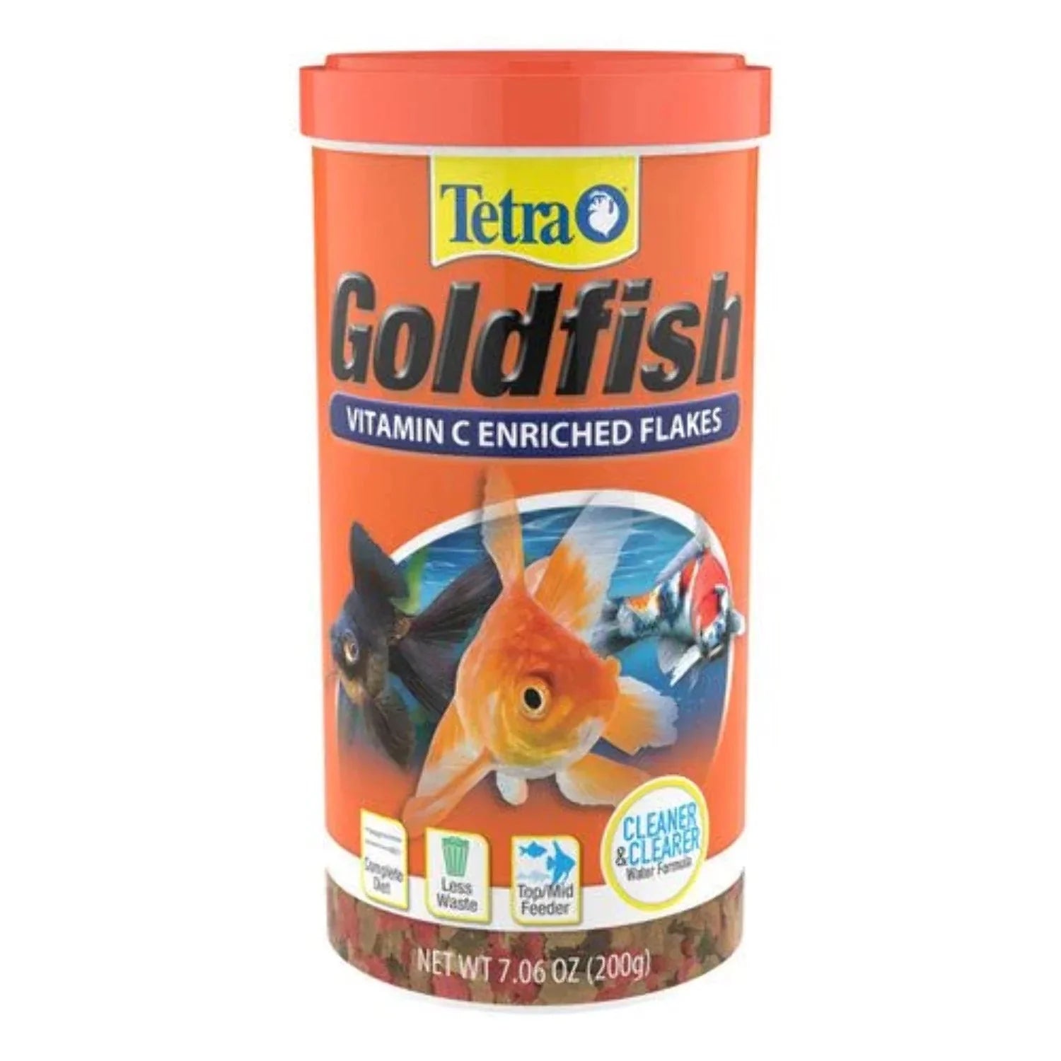 Wholesale prices with free shipping all over United States Tetra TetraFin Goldfish Flakes 7.06 Ounces, Balanced Diet Fish Food - Steven Deals
