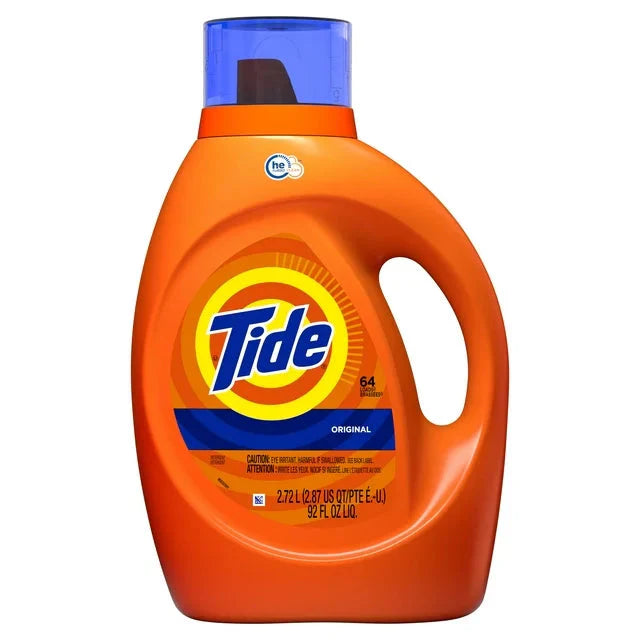 Wholesale prices with free shipping all over United States Tide Liquid Laundry Detergent, Original, 64 Loads 92 fl oz, HE Compatible - Steven Deals