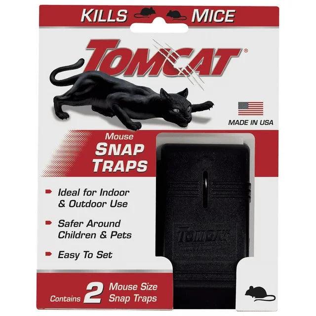 Wholesale prices with free shipping all over United States Tomcat Mouse Snap Traps, Contains 2 Traps, No-Touch Disposal, Easy to Set - Steven Deals