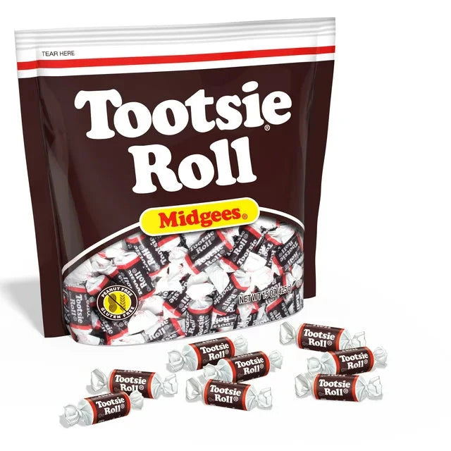Wholesale prices with free shipping all over United States Tootsie Roll Chocolate Midgees, 15 Oz - Steven Deals