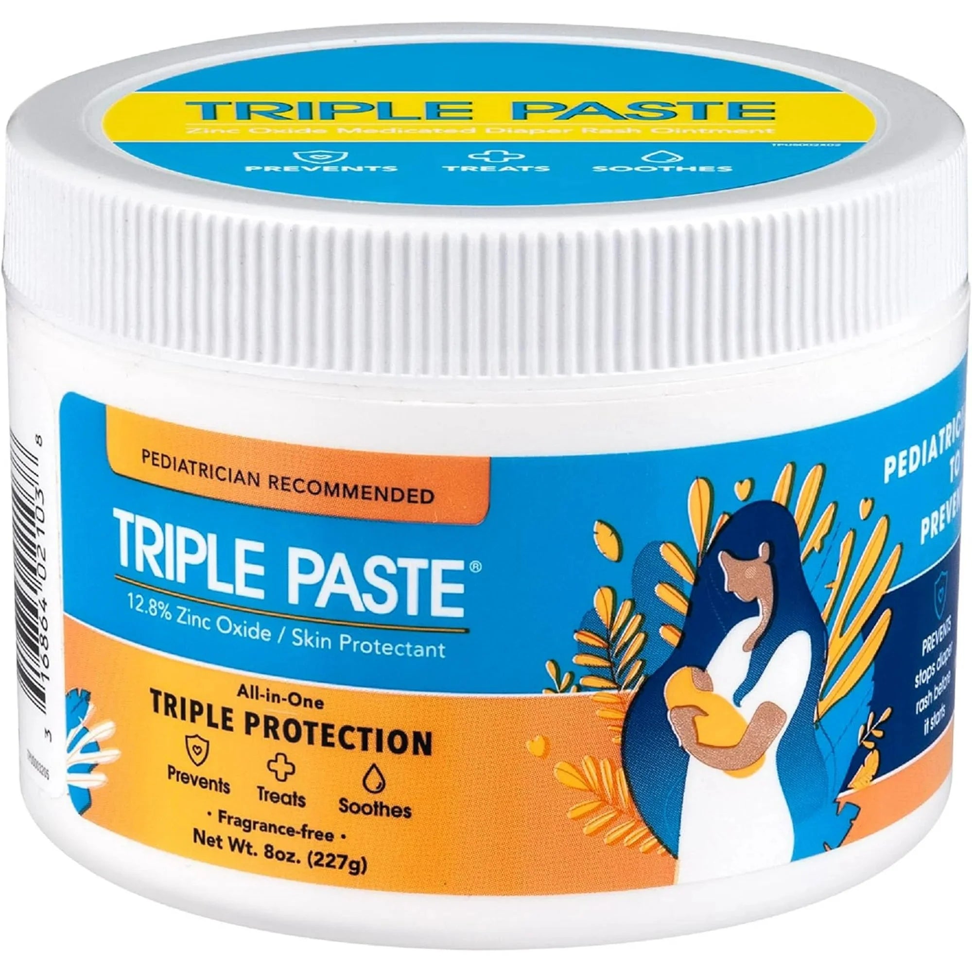 Wholesale prices with free shipping all over United States Triple Paste Diaper Rash Ointment 8 Oz - Steven Deals
