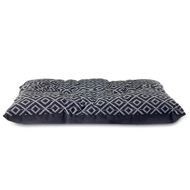 Wholesale prices with free shipping all over United States Vibrant Life Tufted Pillow Pet Bed, Medium, Black, 27
